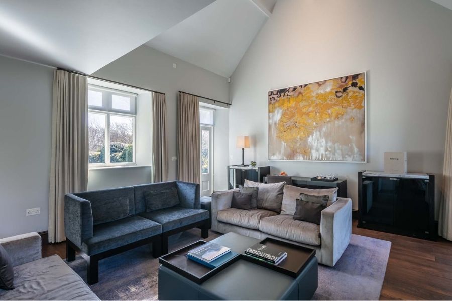 Penrhiw Priory Meadow Suite Lounge