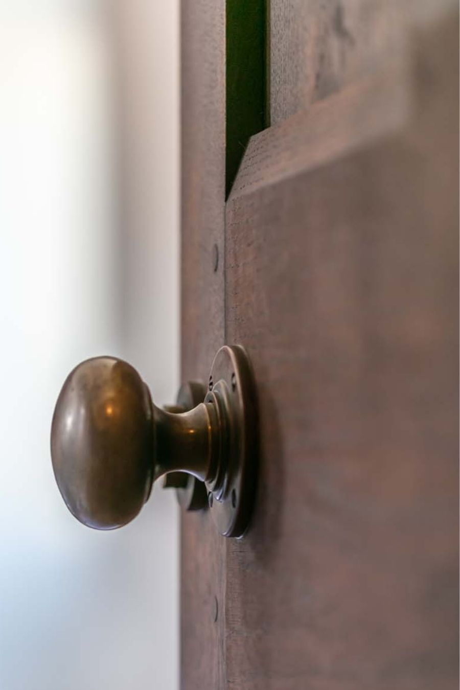 Penrhiw Priory Treetops Bedroom Door Detail
