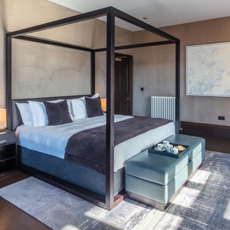 Penrhiw Priory Garden Bedroom