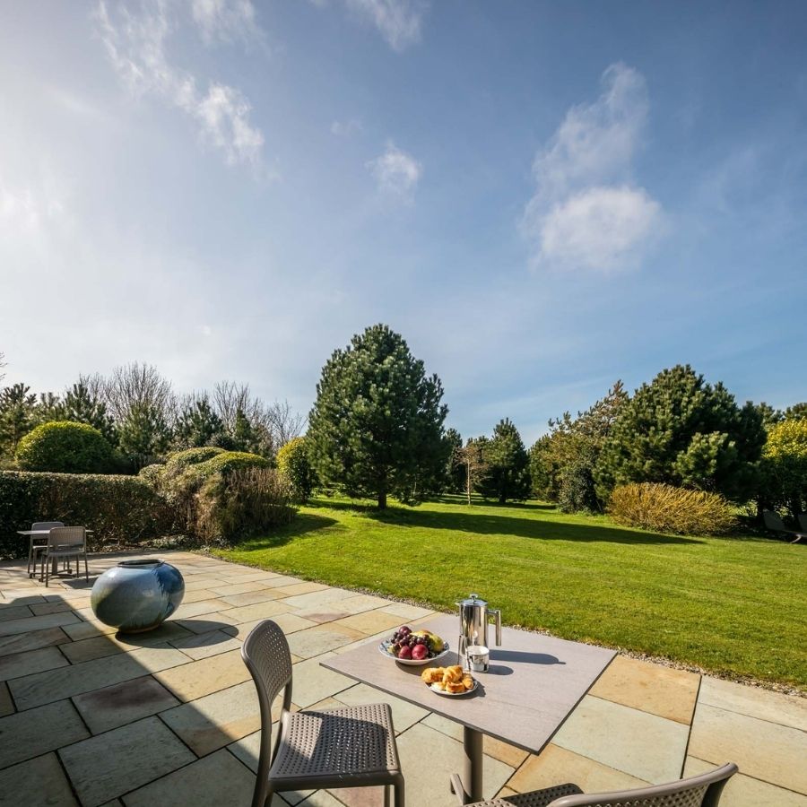 Penrhiw Priory Meadow Suite Terrace