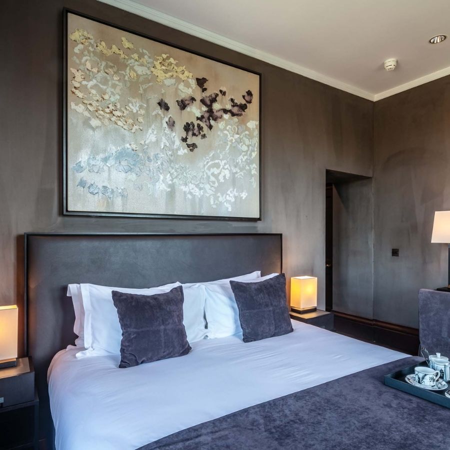 Penrhiw Priory Mountain Bedroom Alt View