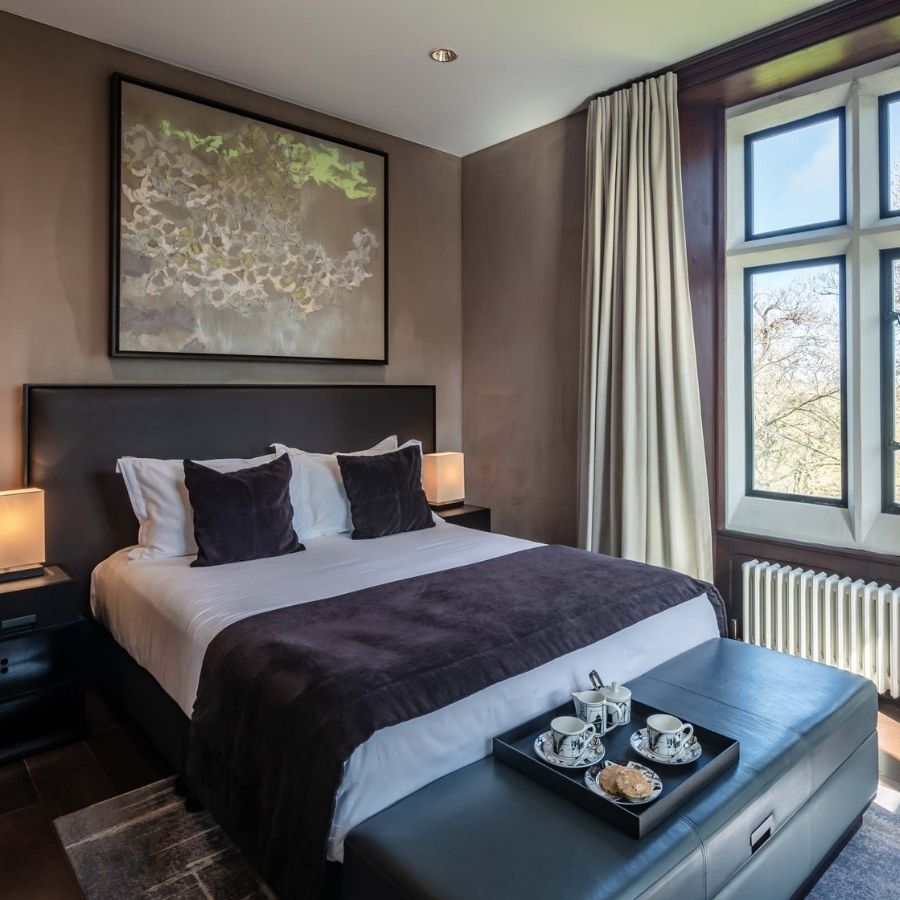 Penrhiw Priory Valley Bedroom