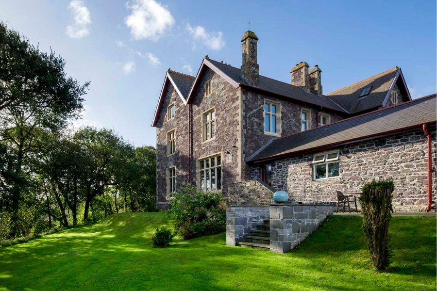 Penrhiw Priory, Formal Victorian Gardens