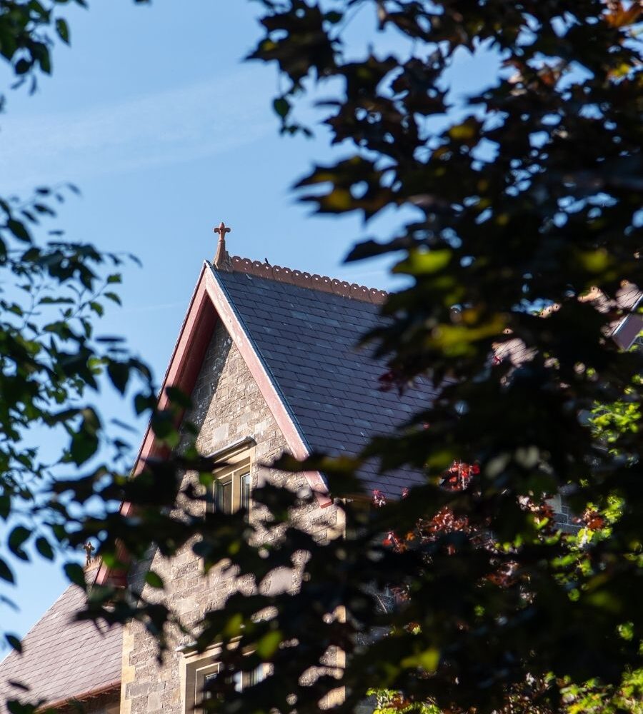 Penrhiw Priory Original Roof Detail