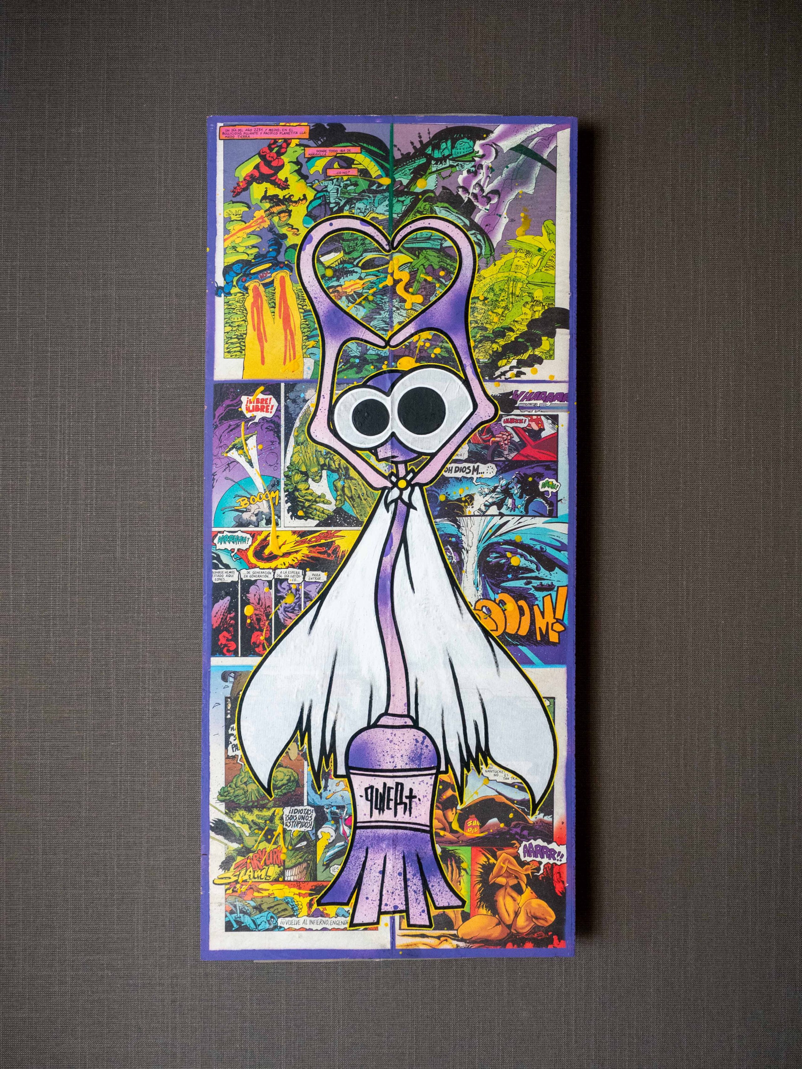 THE superHeroeS – The PurpLE one <span>by Qwert</span>